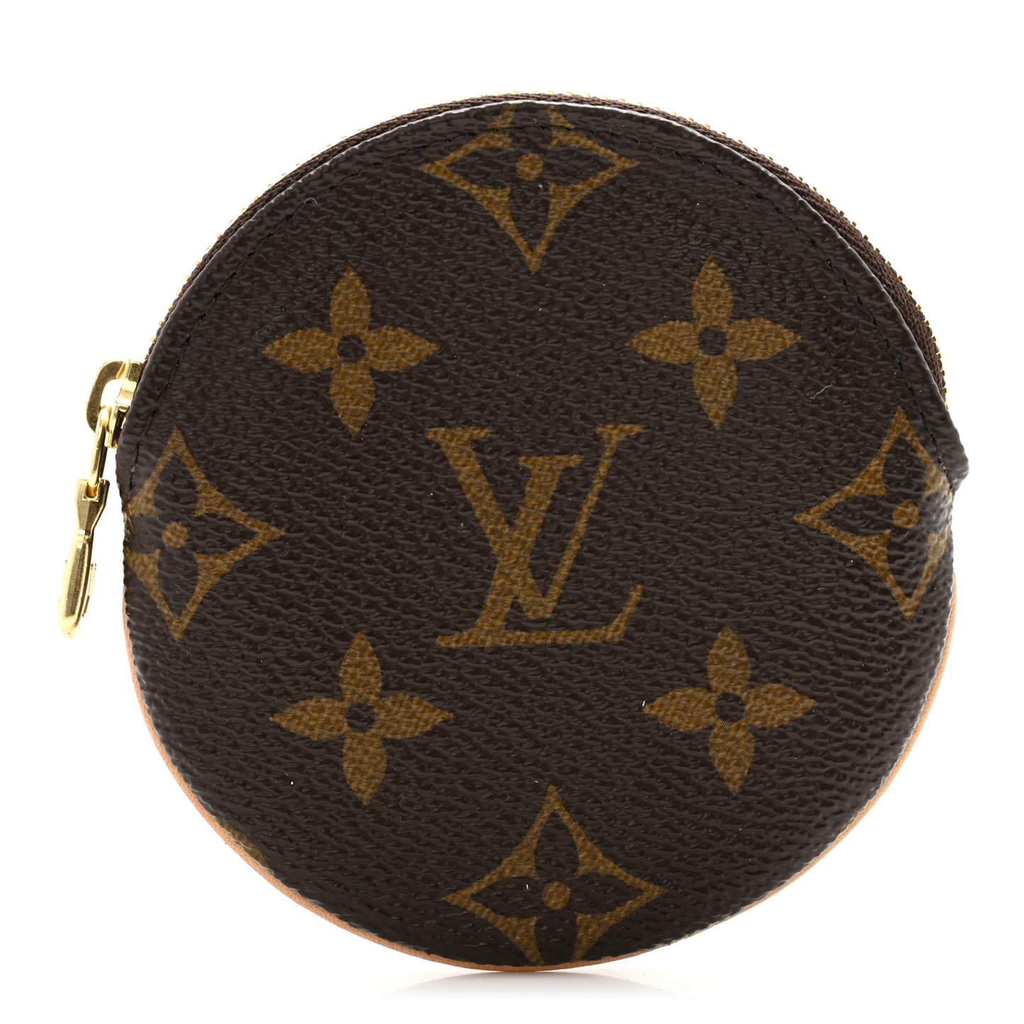 Monogram Round Coin Purse