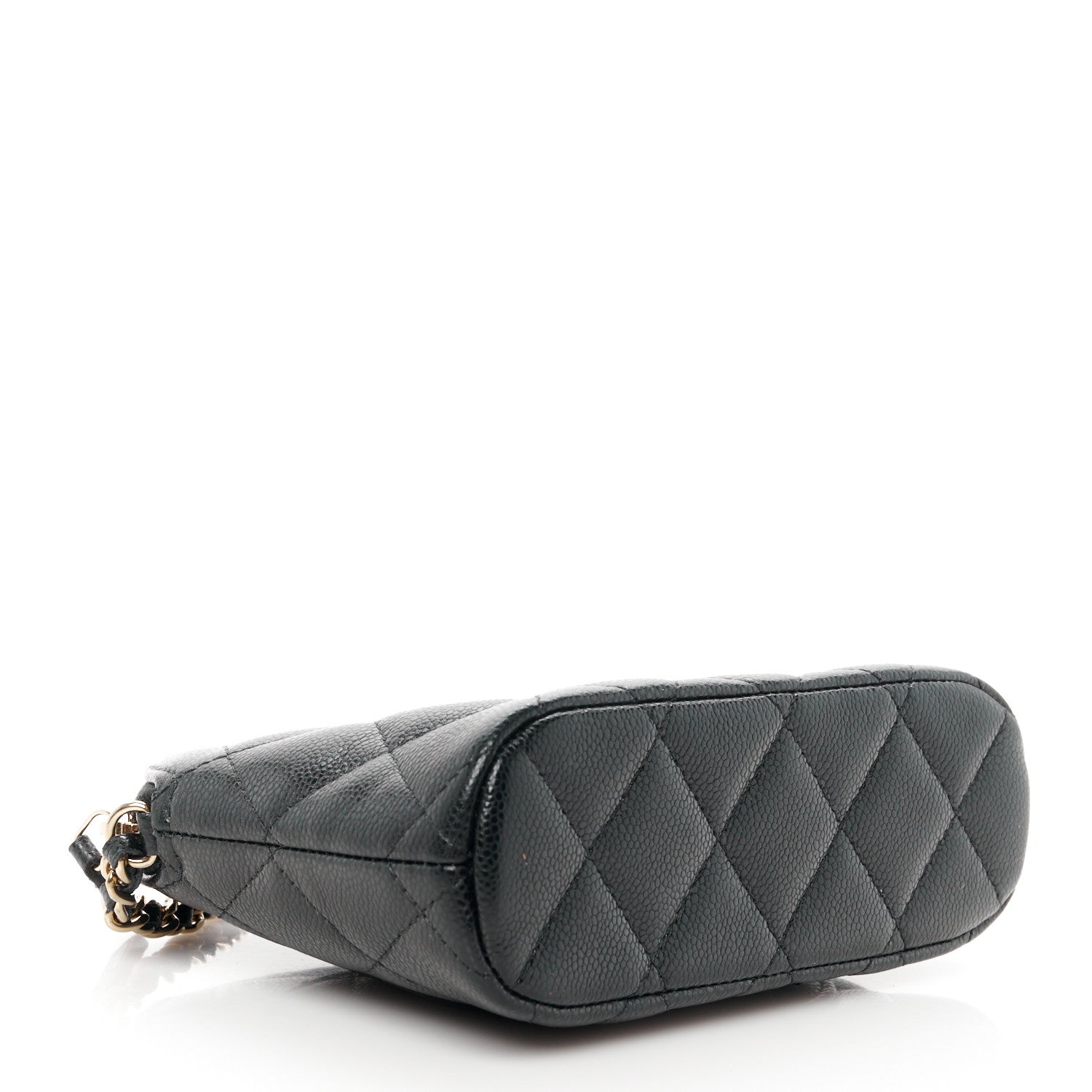 Chanel Caviar Quilted Classic Clutch with Chain Black 4 of 10