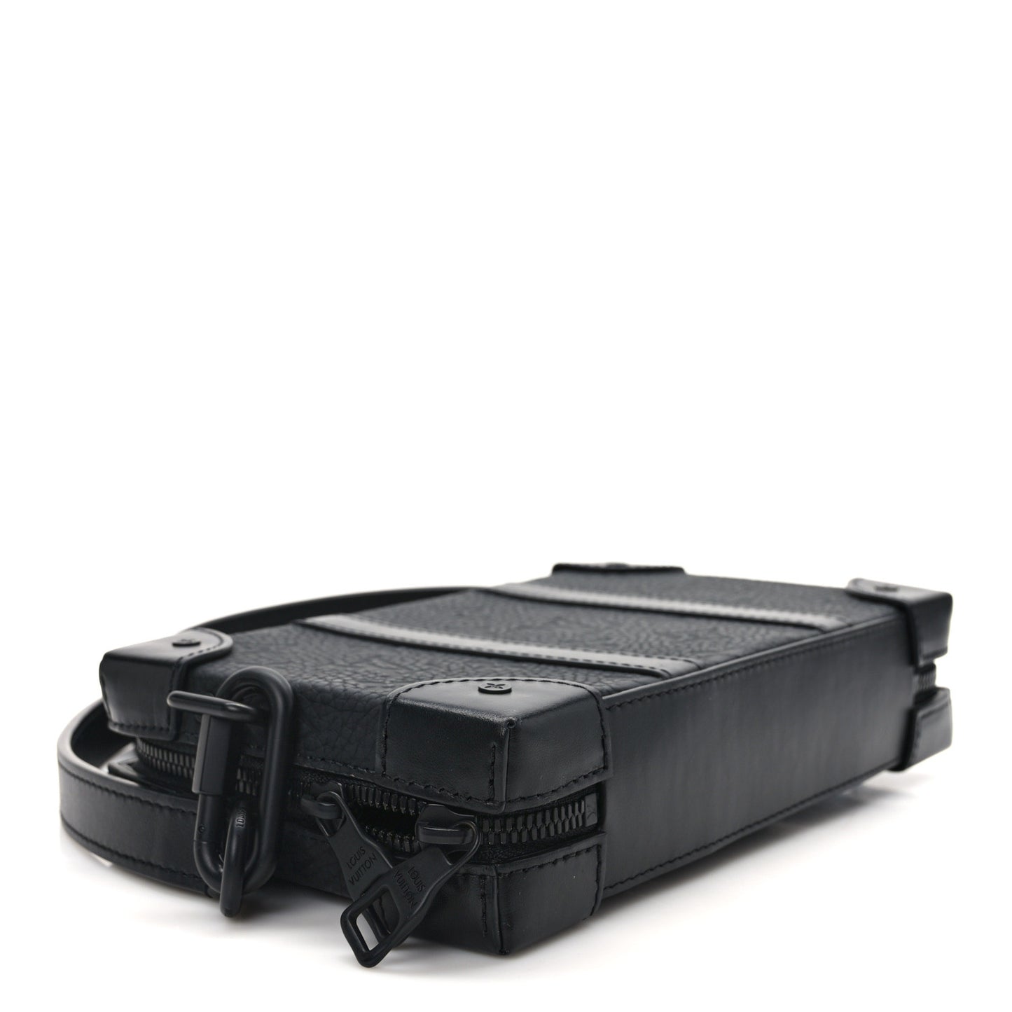 Taurillon Monogram Soft Trunk Wallet Black