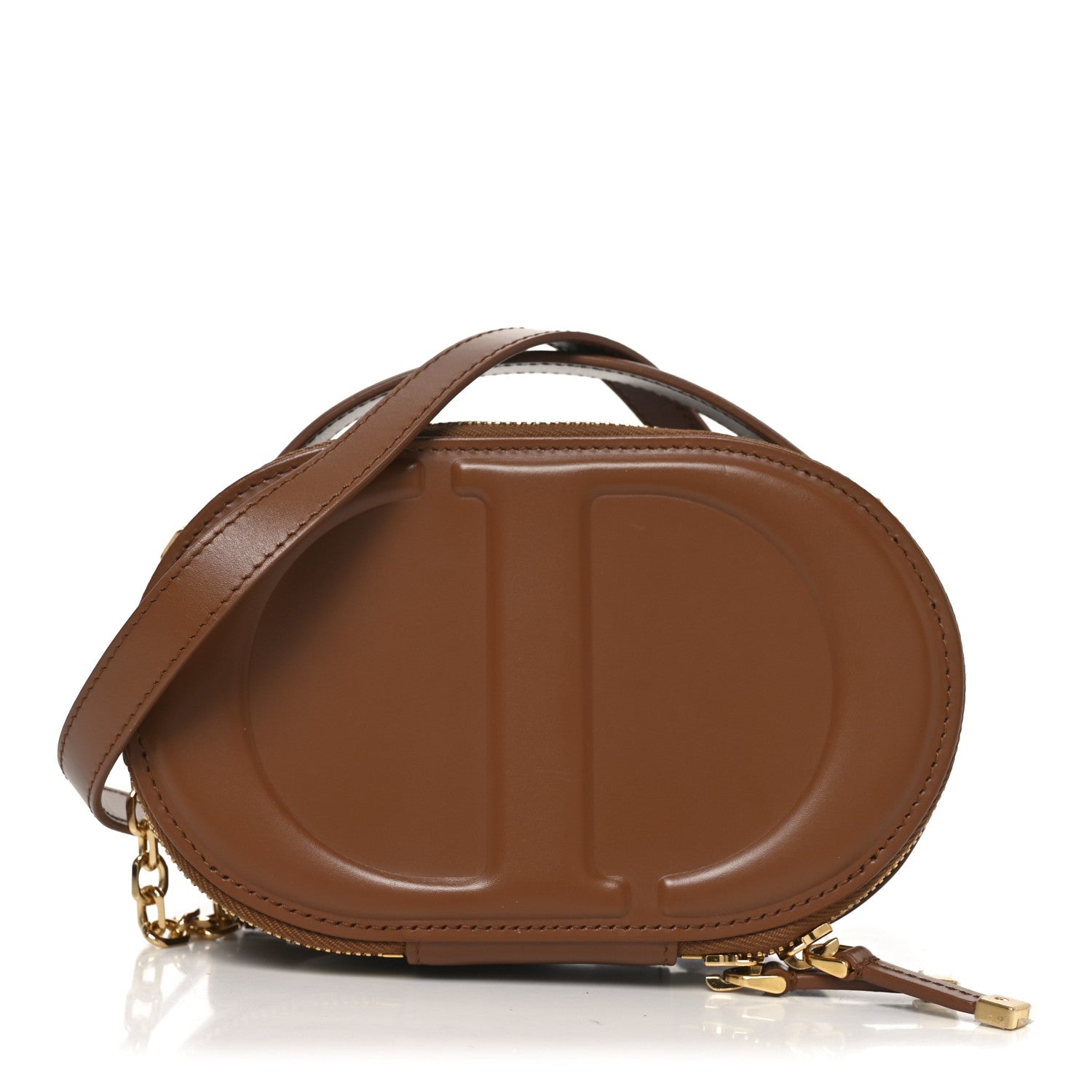 Christian Dior ディオール ショルダーバッグ ブラウン 2way クリスチャンディオール Christian Dior ショルダーバッグ レザー