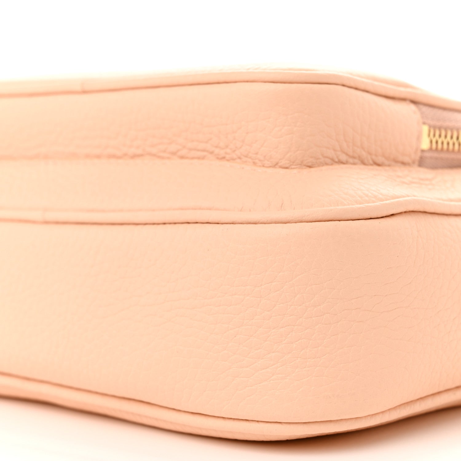 Burberry Grained Calfskin Small Camera Bag Peach Pink 9 of 9