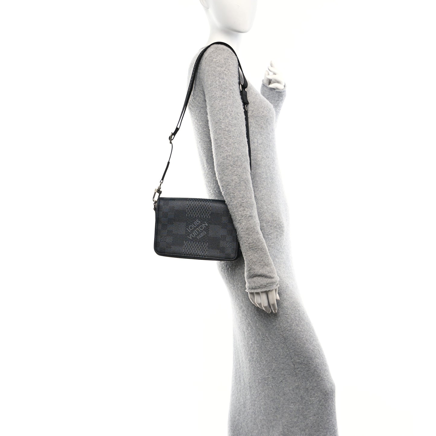 Damier Graphite 3D Studio Messenger