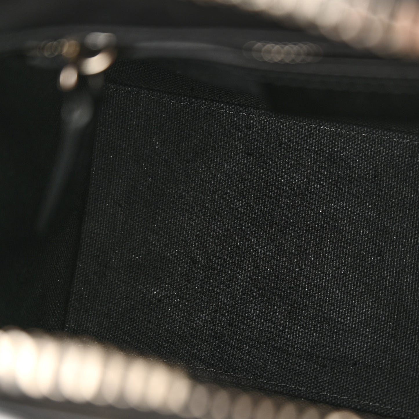 Shiny Lord Calfskin Mini Antigona Black