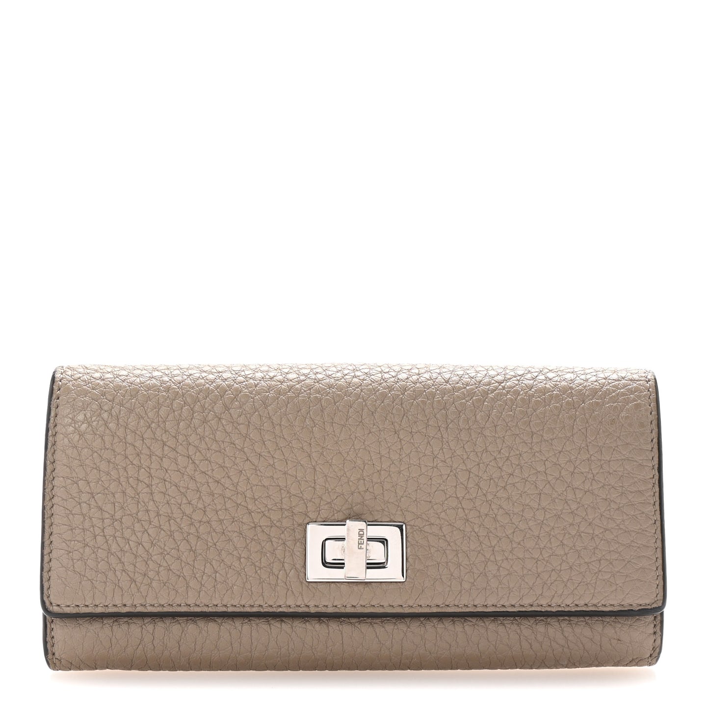 Cuoio Romano Vitello Grace Selleria Peekaboo Continental Wallet Corda