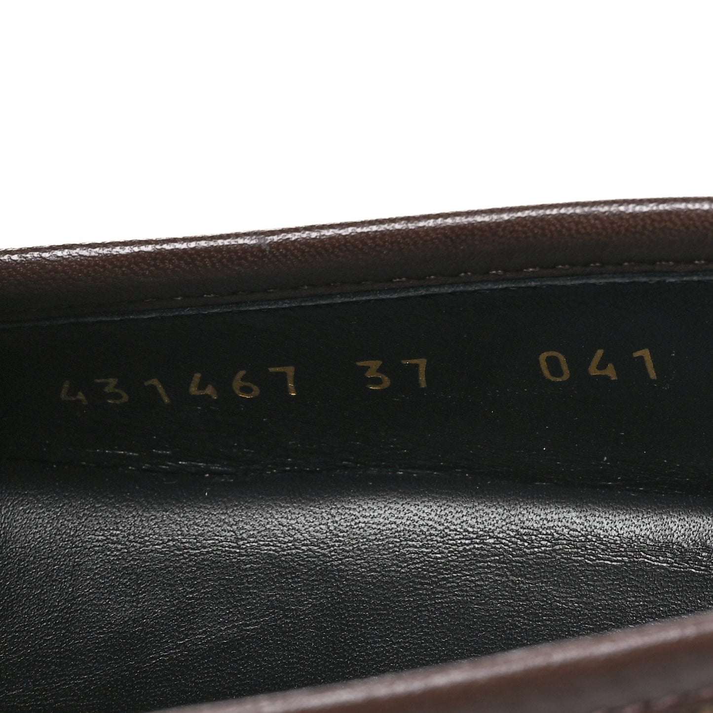 Monogram Jumbo GG Malaga Kid Horsebit Womens Jordaan Loafers 37 Camel Ebony New Acero Beige