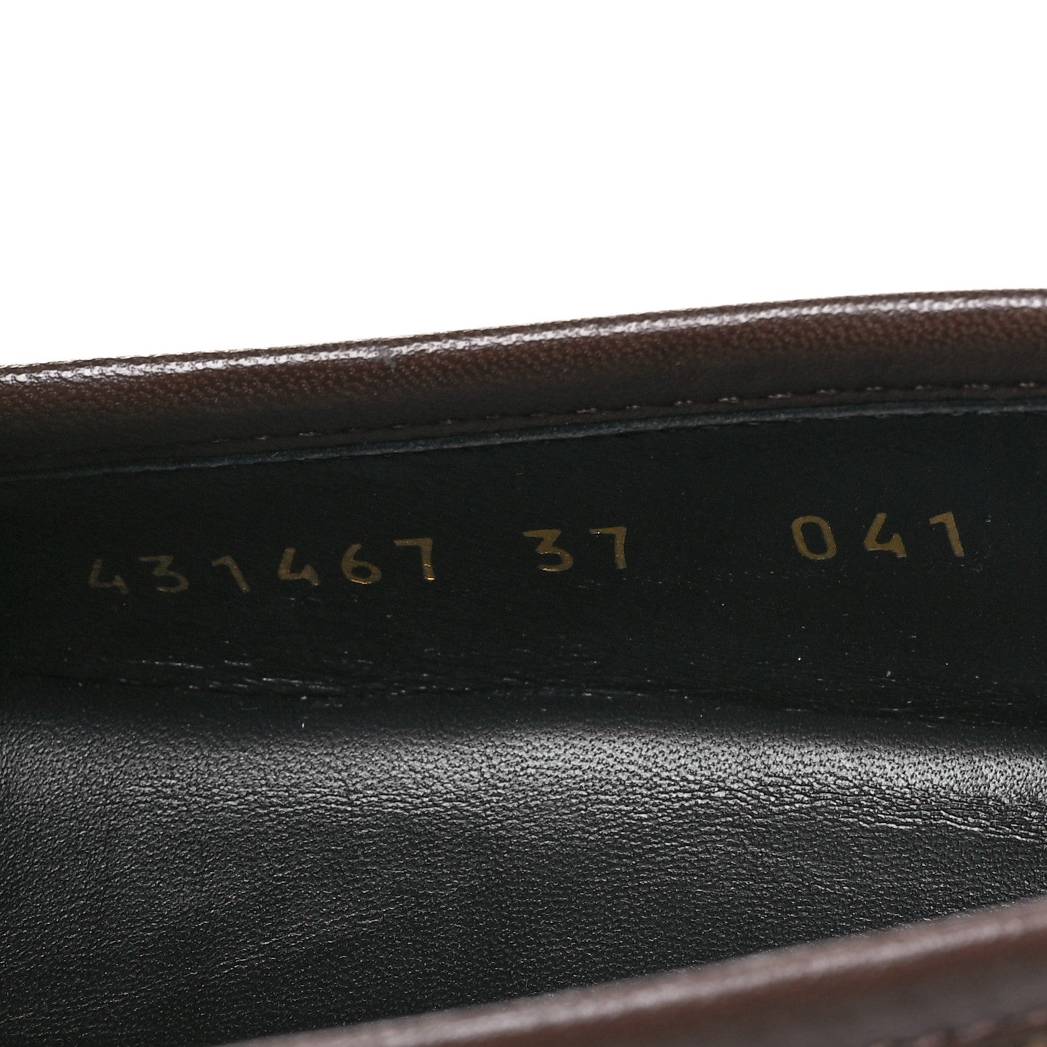 Gucci Monogram Jumbo GG Malaga Kid Horsebit Womens Jordaan Loafers 37 Camel Ebony New Acero Beige 7 of 9