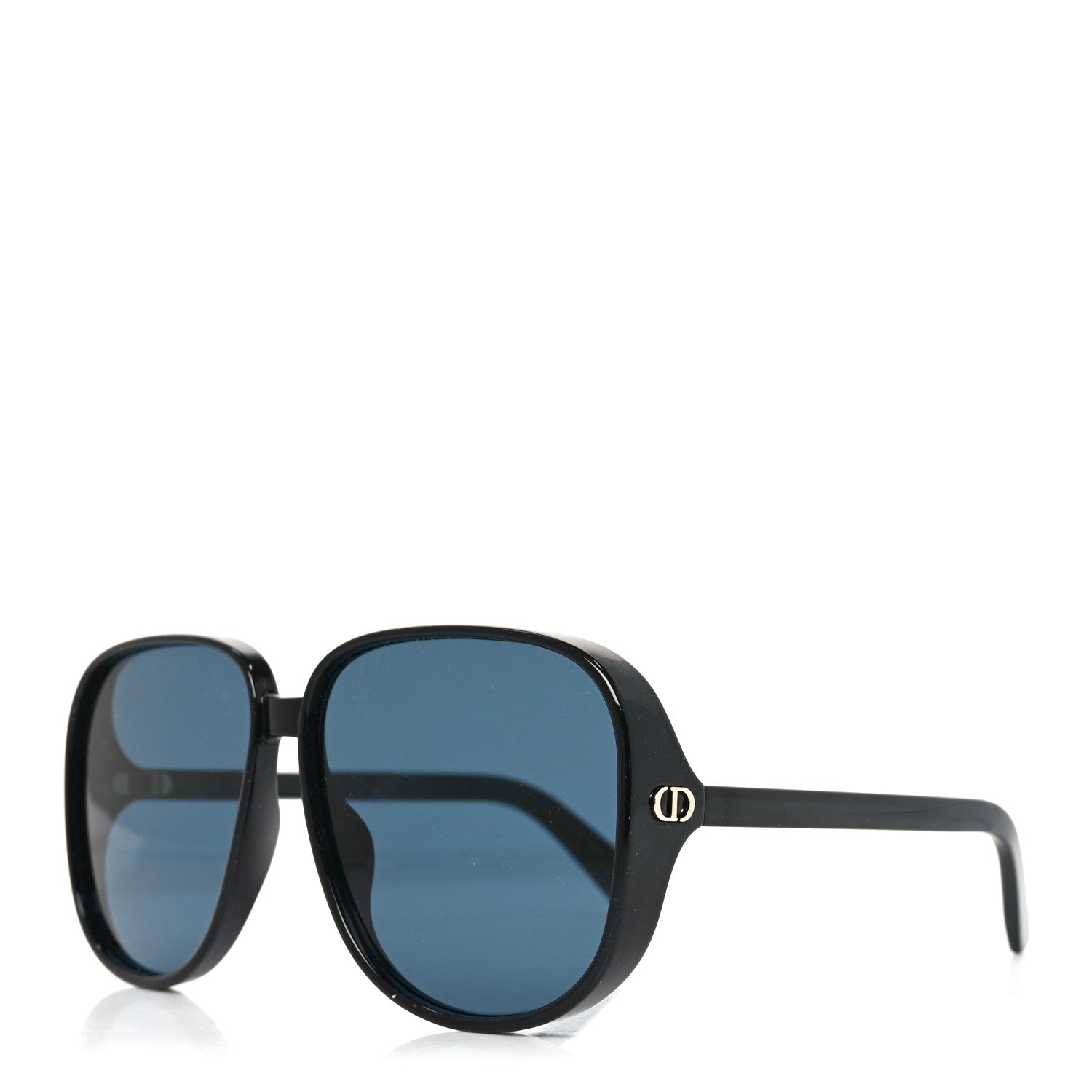Christian Dior Transparent Acetate D-Doll Sunglasses Black 1814901