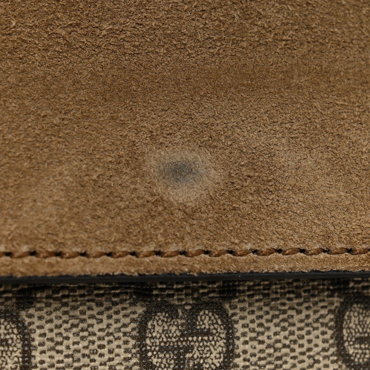 Supreme Monogram Mini Dionysus Shoulder Bag Taupe