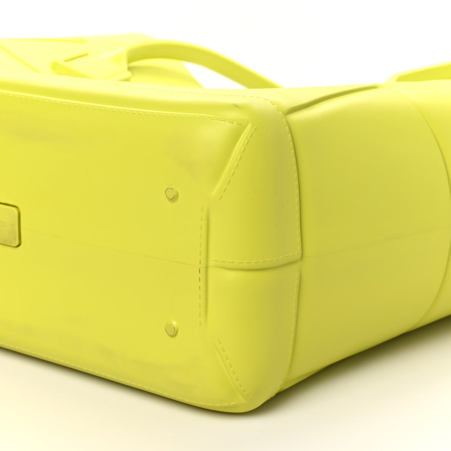 Rubber Maxi Intrecciato Medium Arco Kiwi Green