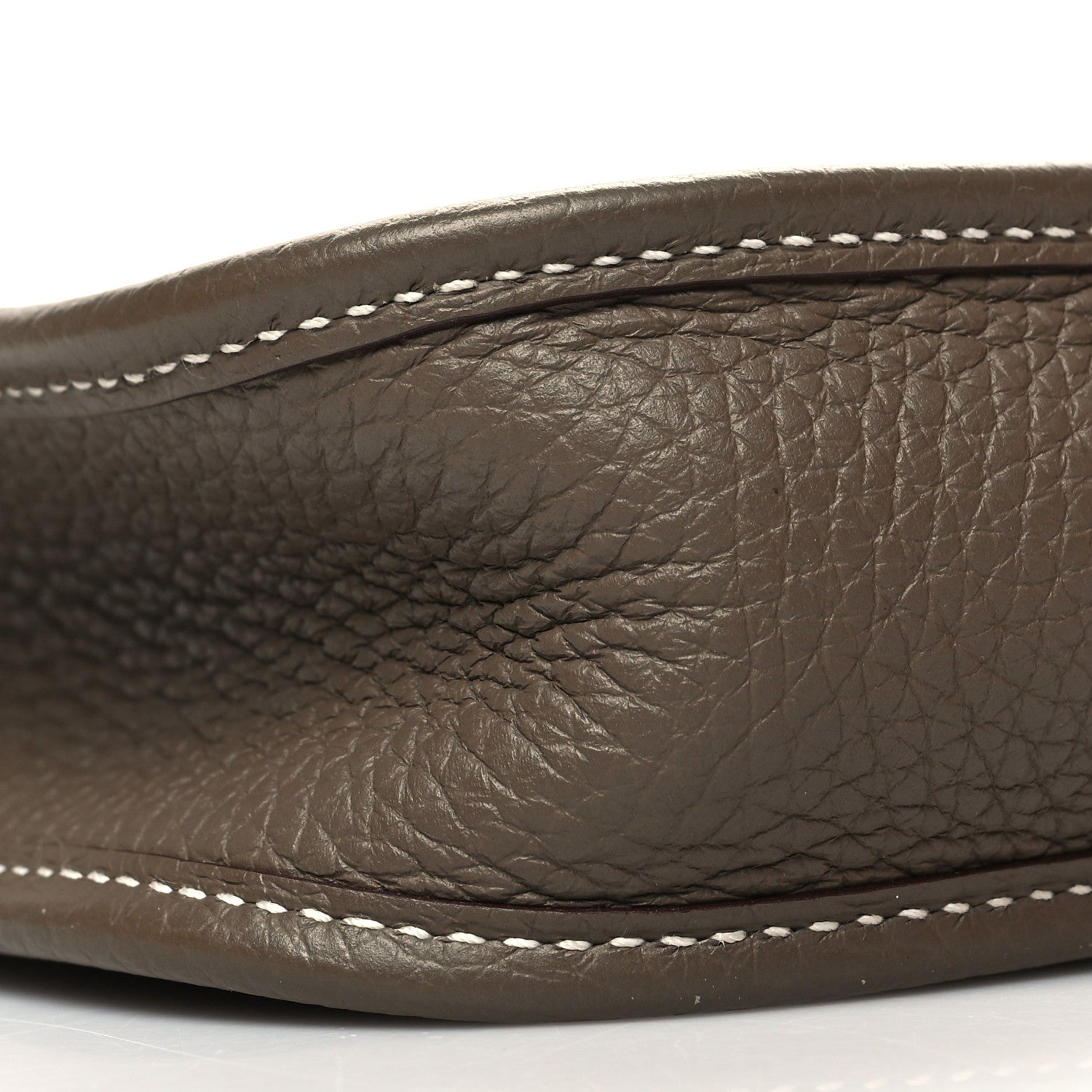 Hermes Taurillon Clemence Evelyne TPM Etoupe 9 of 11