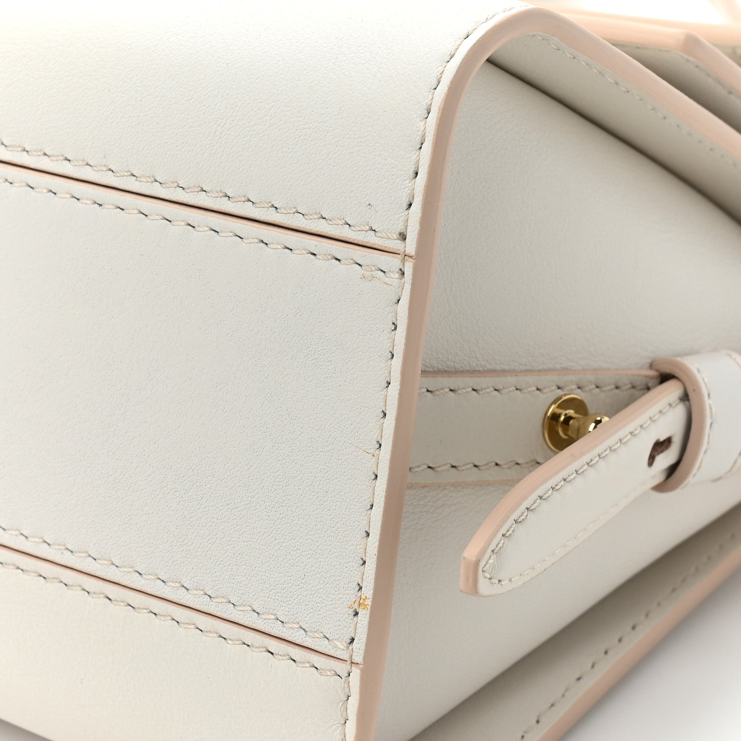 Alexander McQueen ALEXANDER MCQUEEN Calfskin The Small Story Bag Deep Ivory 10 of 11