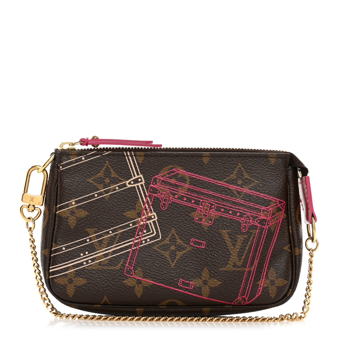 Monogram 2014 Christmas Animation Mini Pochette Accessories