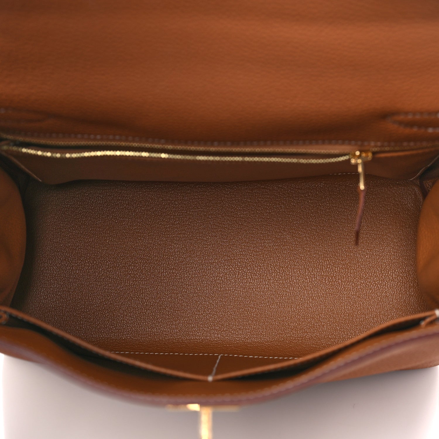 Hermes Togo Kelly Retourne 28 Gold 5 of 11