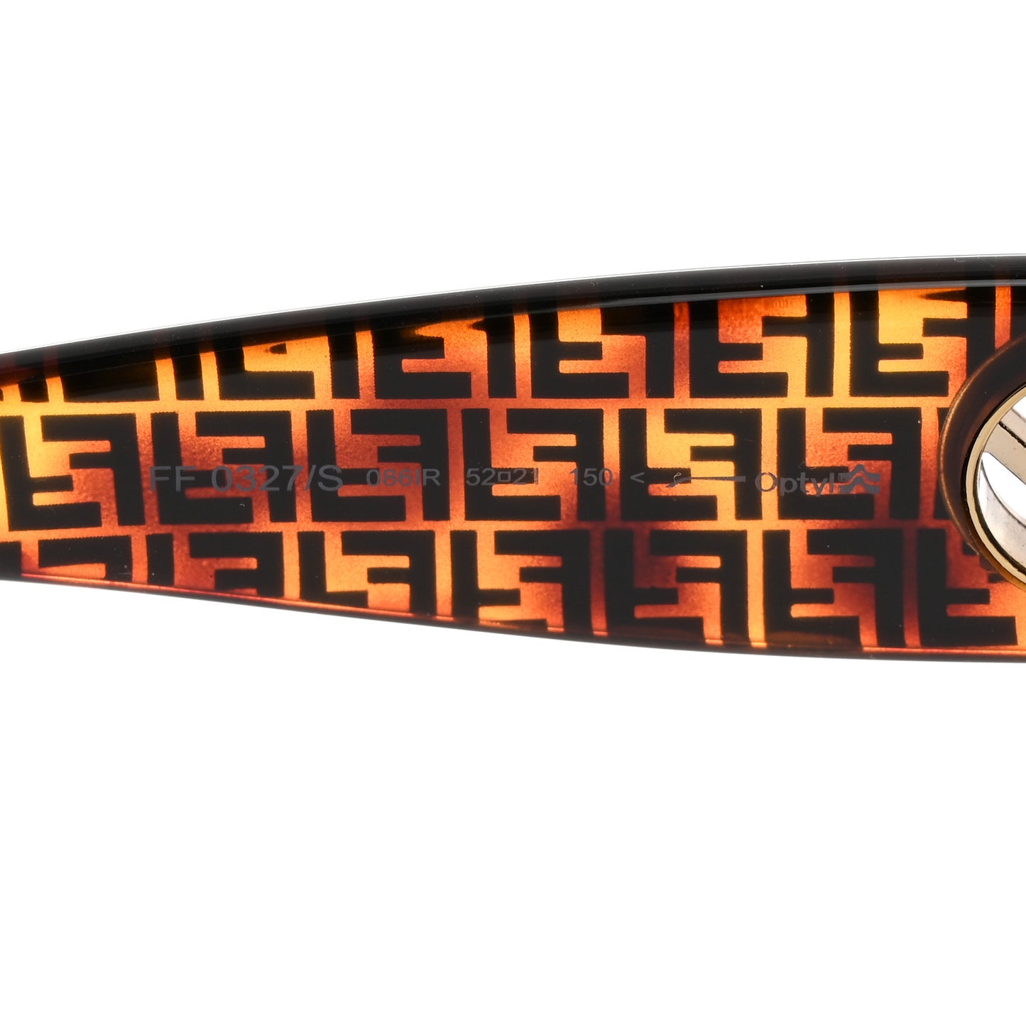 Acetate F is Fendi FF 51mm Cat Eye Sunglasses 0327/S Tortoise Camouflage