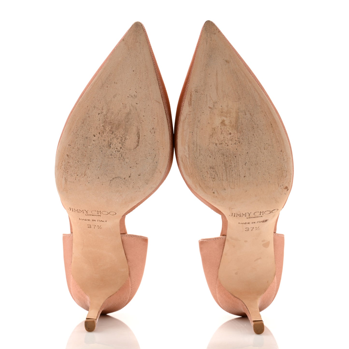 Satin Addison d'Orsay Pump 37.5 Light Pink