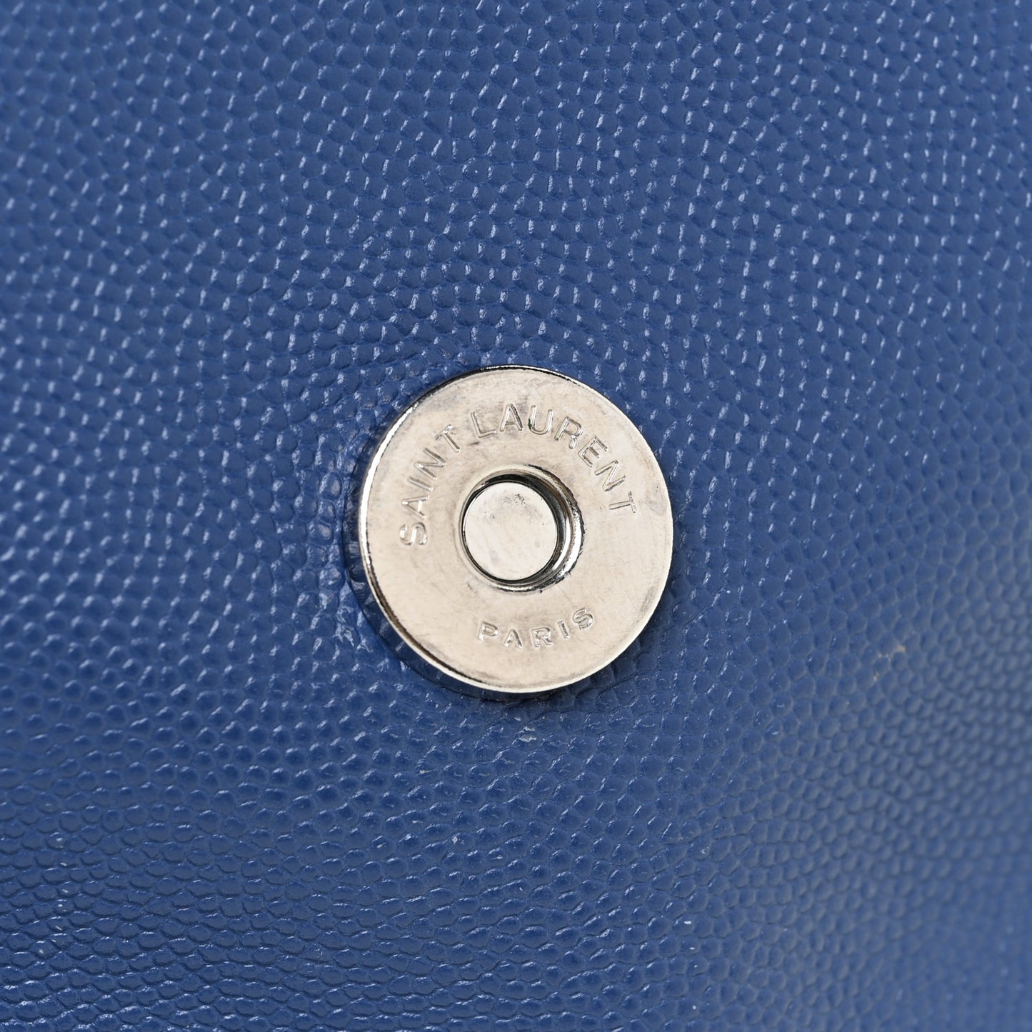 Grain De Poudre Medium West Hollywood Monogram Fold-Over Denim