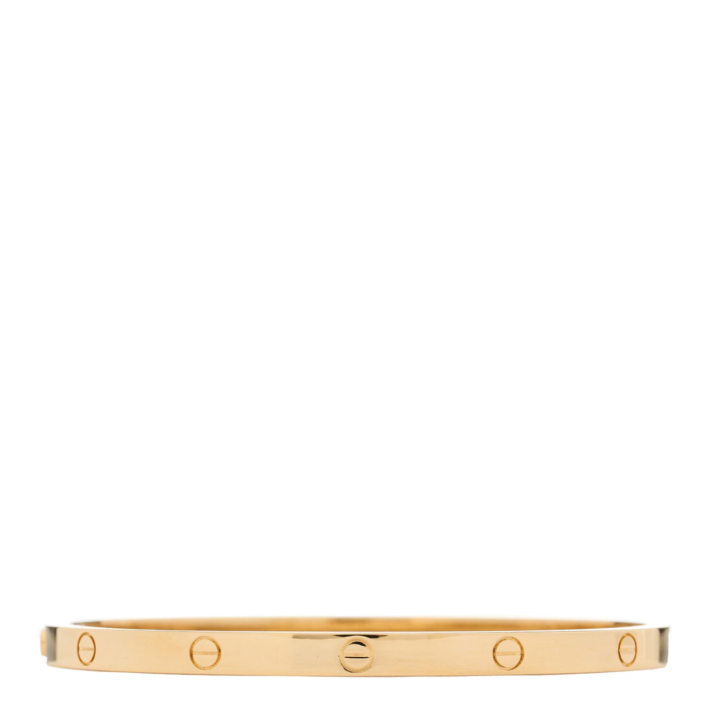 18K Yellow Gold Small LOVE Bracelet 15