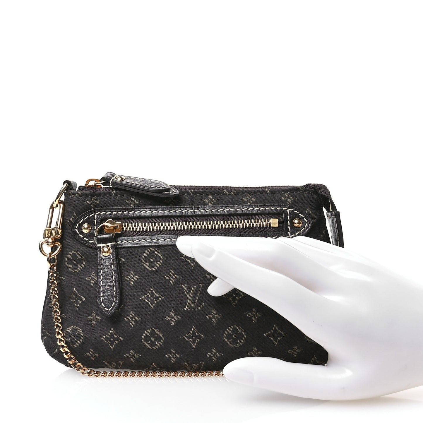 Monogram Idylle Mini Pochette Accessories Fusain