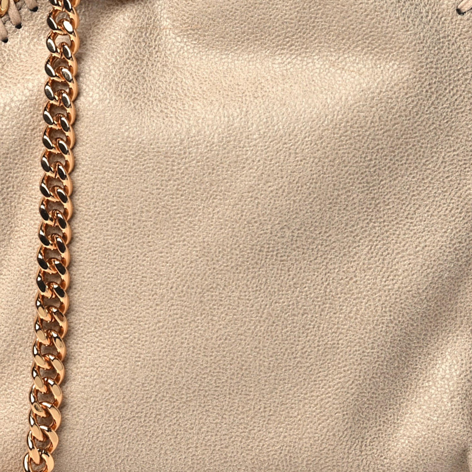 Stella McCartney Shaggy Deer Tiny Falabella Fold Over Cream 7 of 9