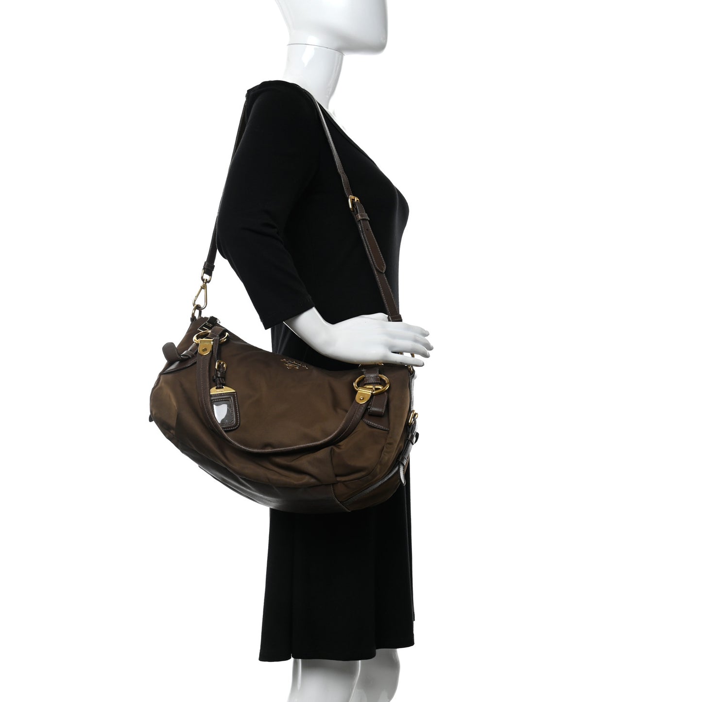 Tessuto Nylon Vitello Daino Satchel Corinto