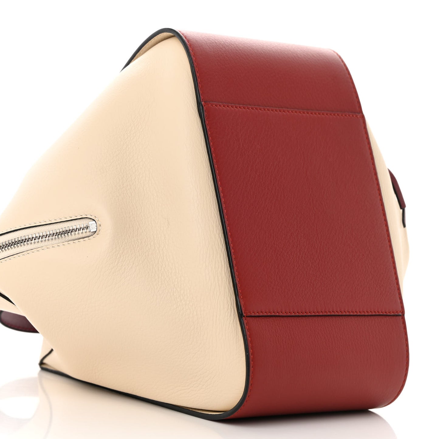 Calfskin Small Hammock Shoulder Bag Garnet Ivory