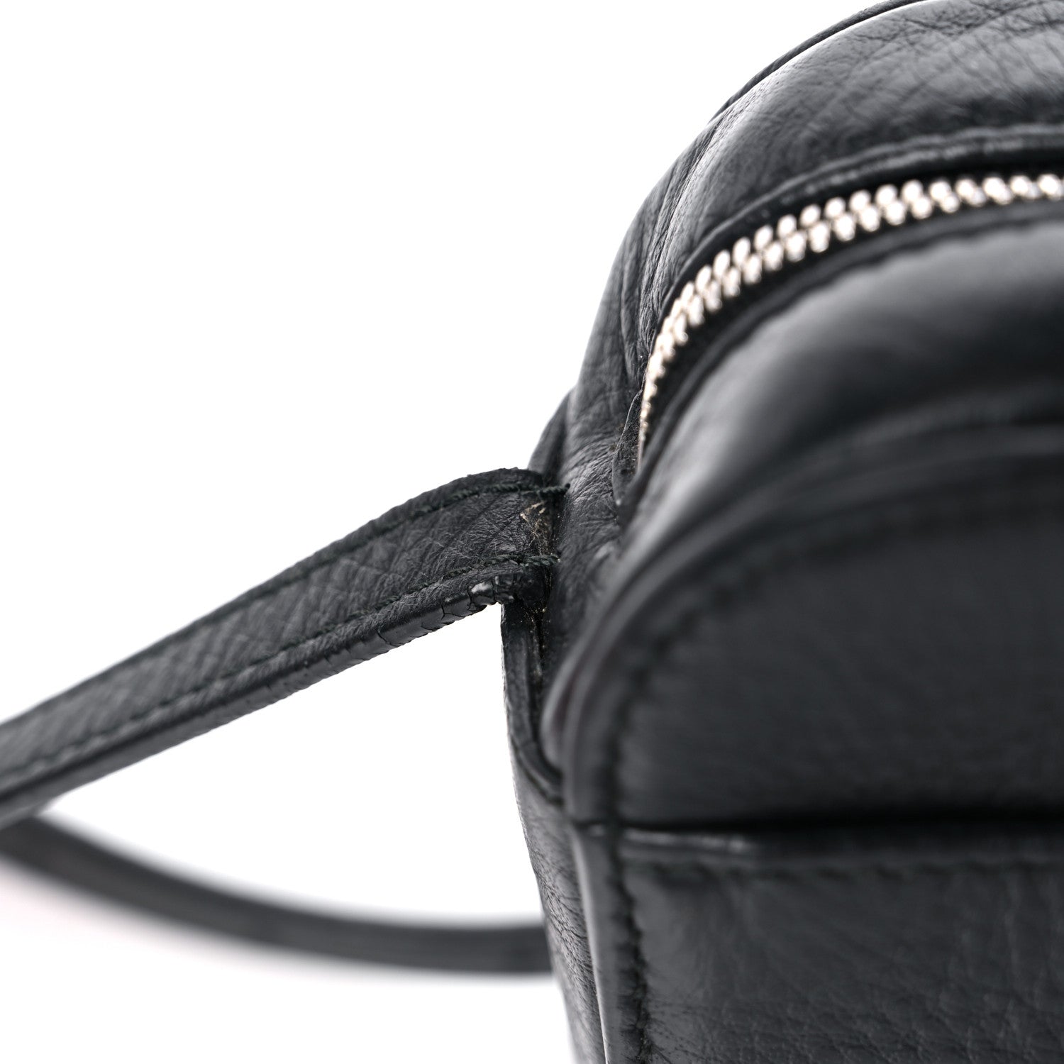 Balenciaga Calfskin Logo XS Everyday Camera Bag Black 13 of 13