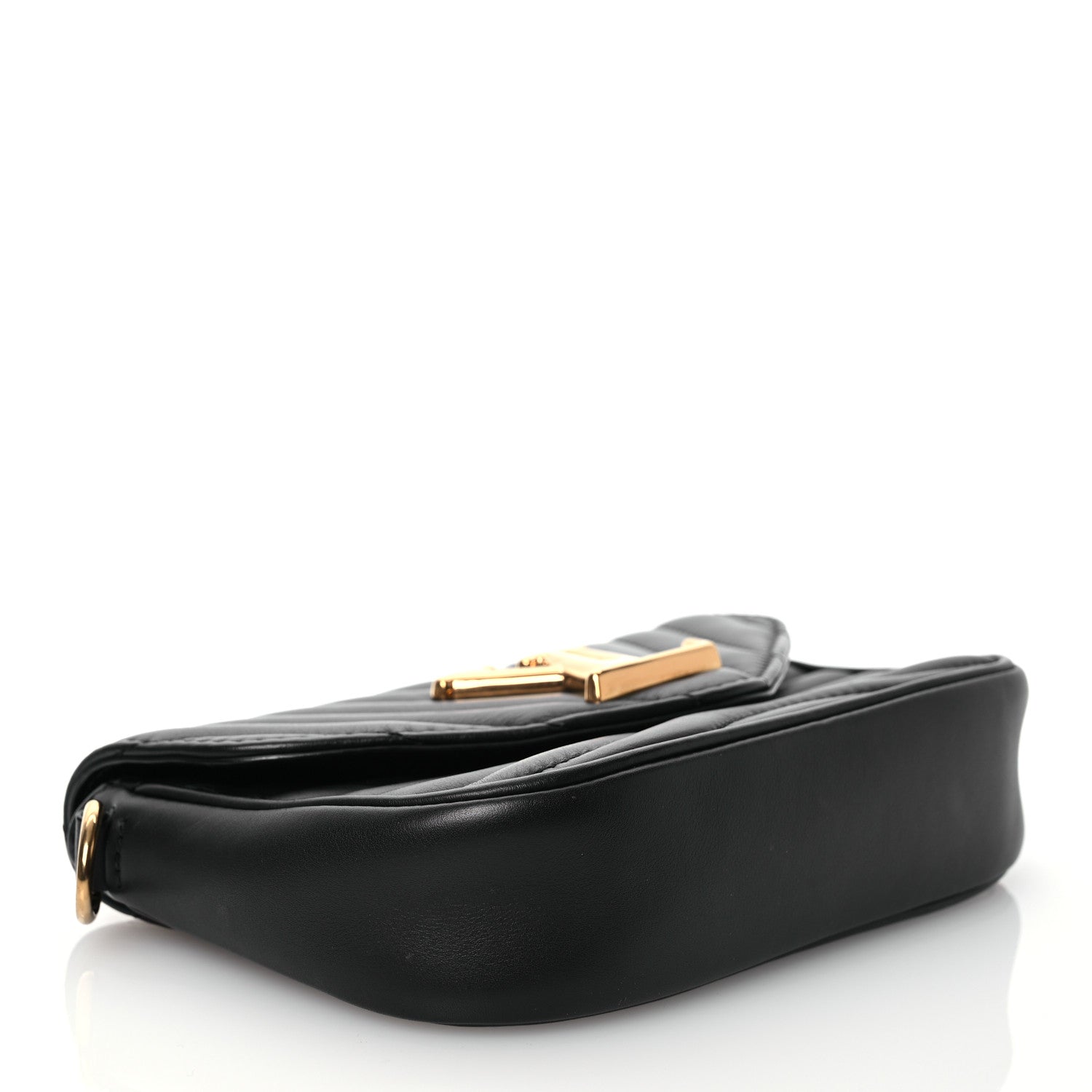 Louis Vuitton Calfskin New Wave Multi Pochette Black 5 of 12