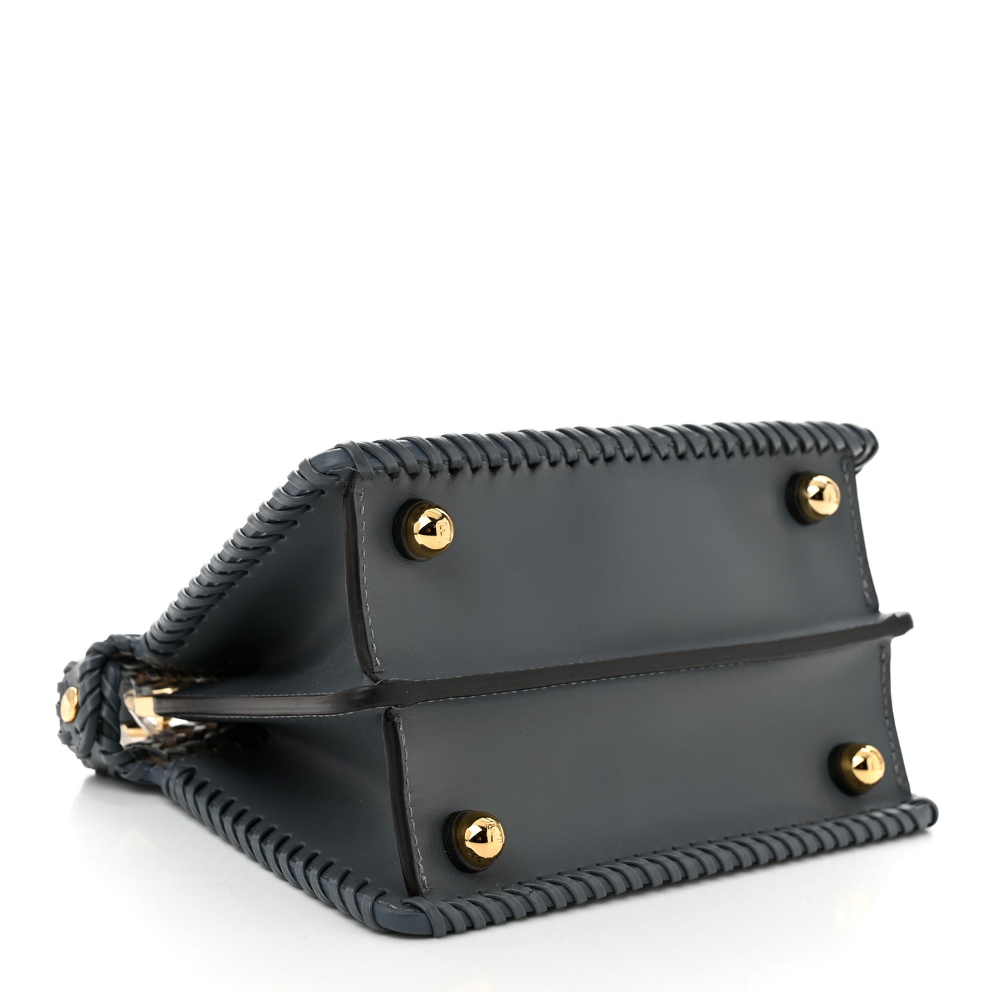 Vitello King Shiny Nappa Intreccio Petite Peekaboo I SEE U Satchel  Tempesta