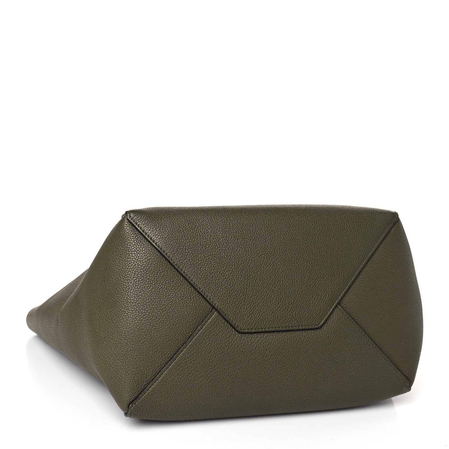 Soft Grained Calfskin Small Belt Cabas Phantom Taupe