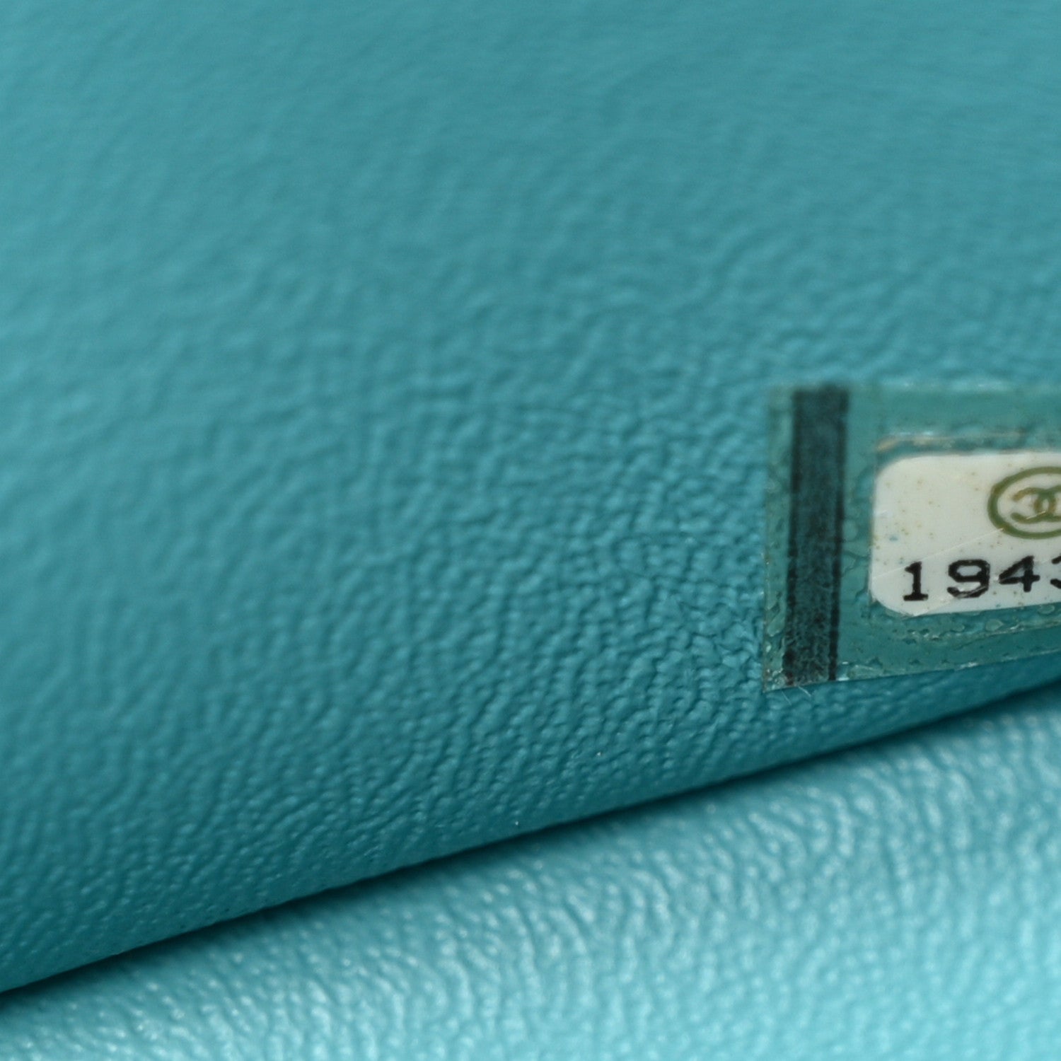 Chanel Lambskin Quilted Jumbo Double Flap Turquoise 9 of 12