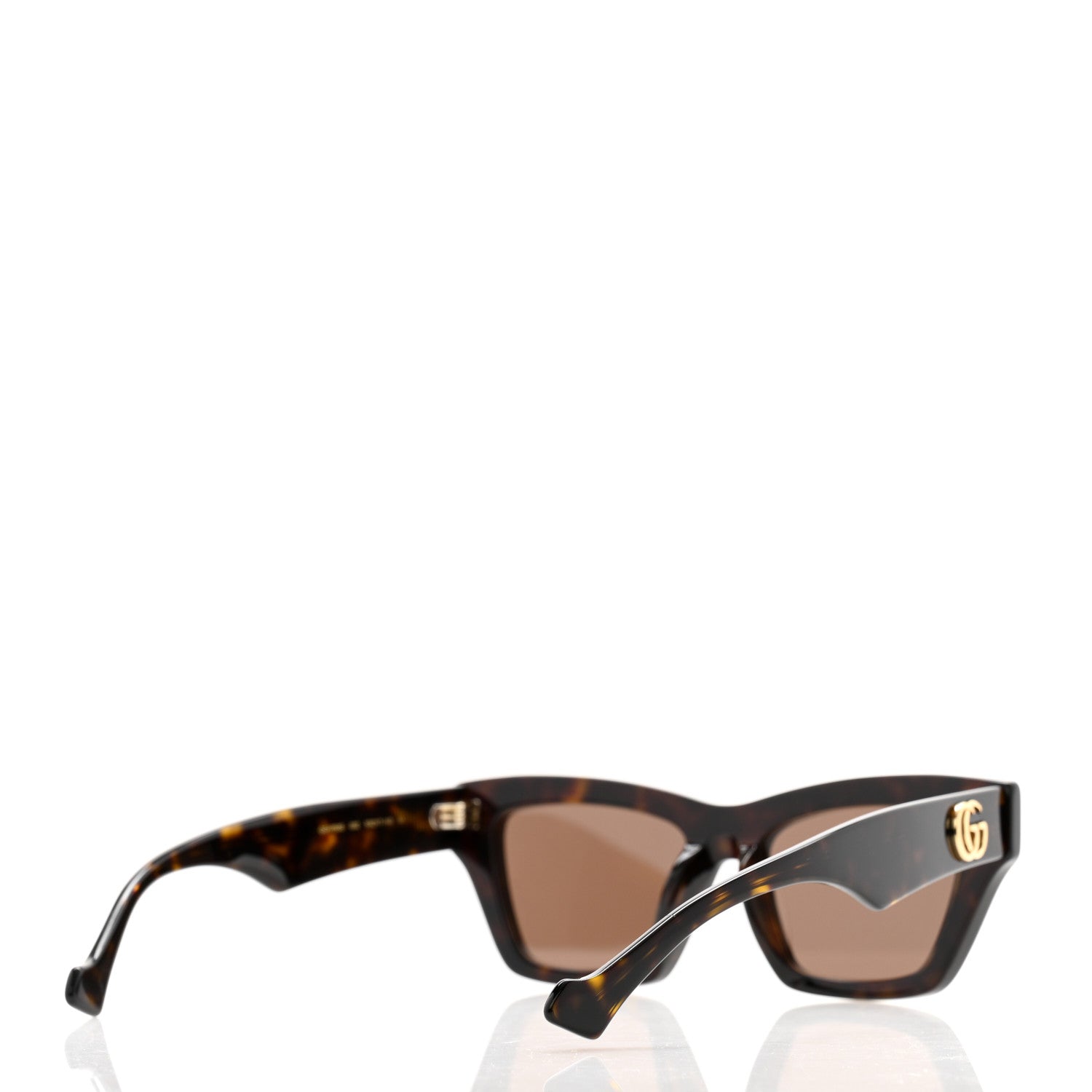 Gucci Cat Eye GG1753S Sunglasses Tortoise 4 of 8