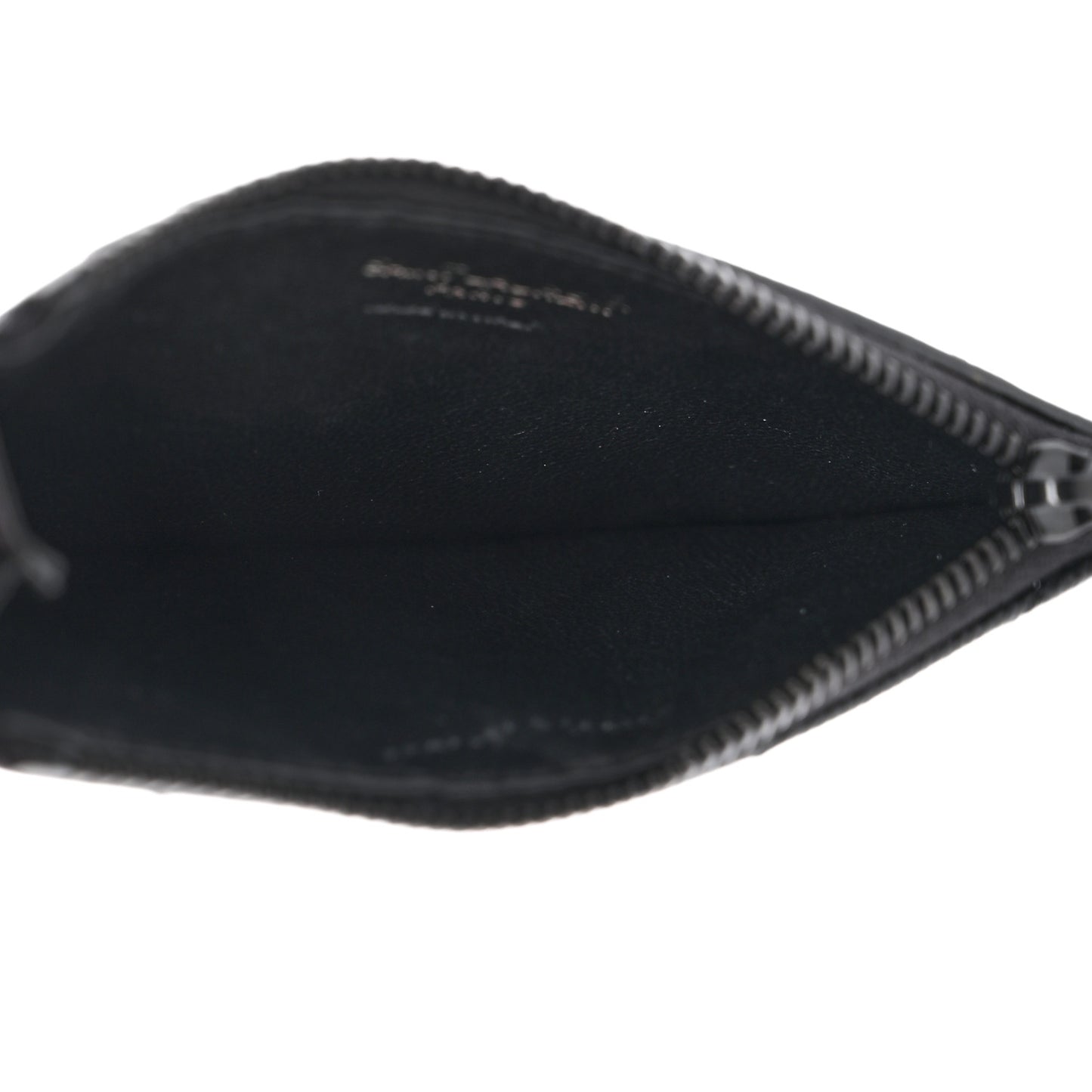 Monogram Grain de Poudre 5 Fragments Zip Pouch Card Holder Black