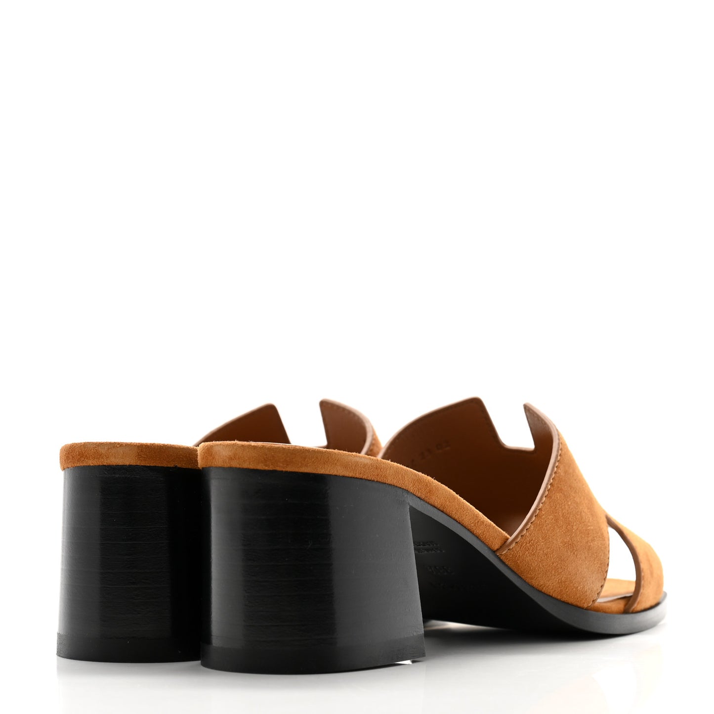 Suede Goatskin Helia 60 Sandals 38.5 Naturel
