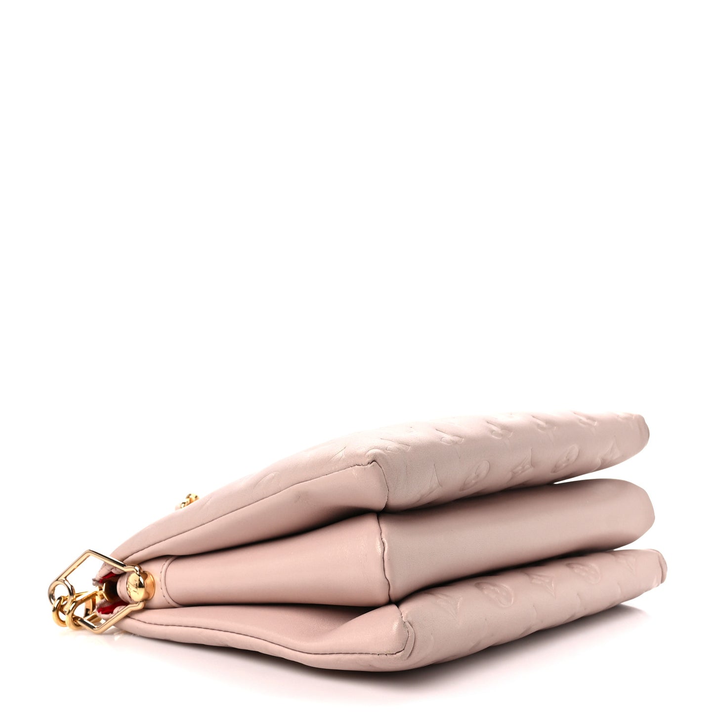 Lambskin Embossed Monogram Fall In Love Coussin PM Dragée Light Pink
