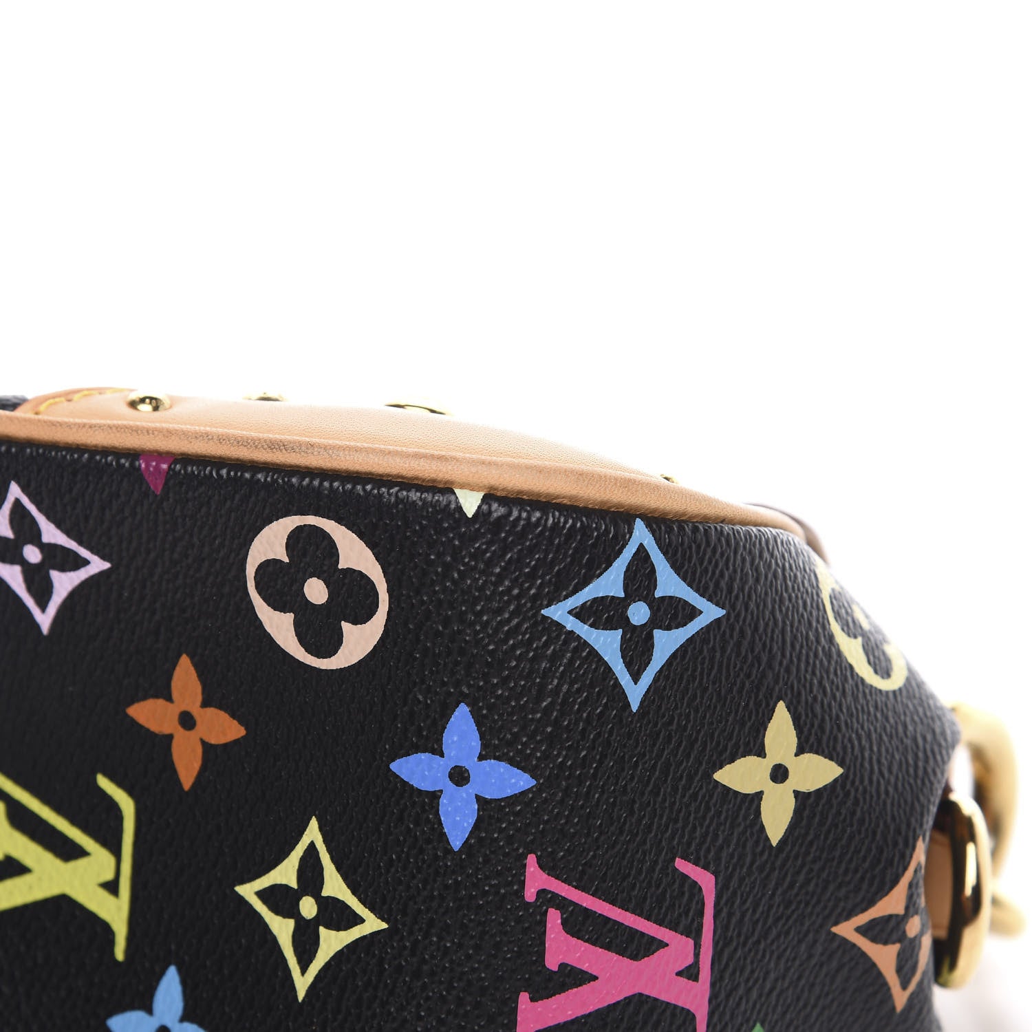 Louis Vuitton Monogram Multicolor Marilyn Black 8 of 15