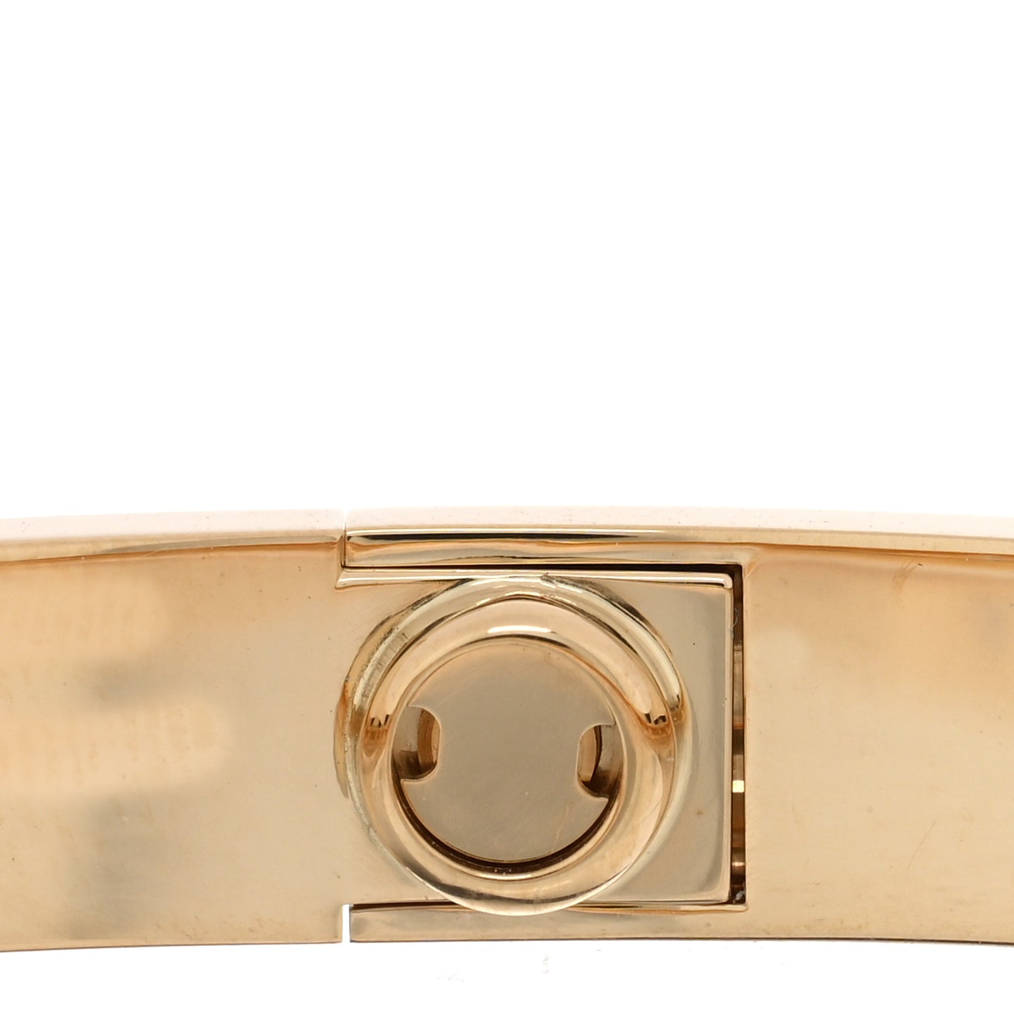 18K Pink Gold 4 Diamond LOVE Bracelet 17