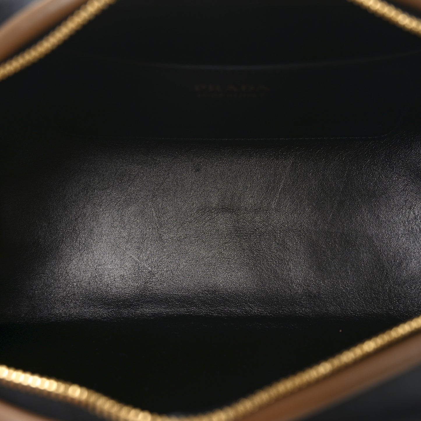 Soft Calfskin Swing Shoulder Bag Black Hazelnut