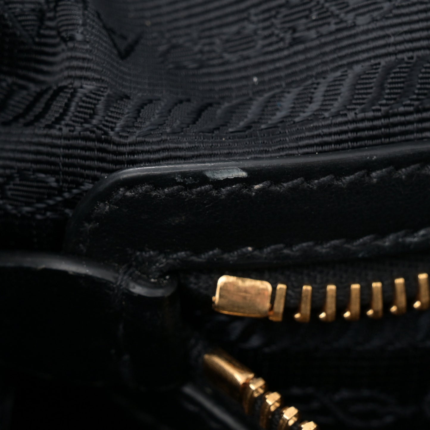 Tessuto Nylon Soft Calf Tote Black