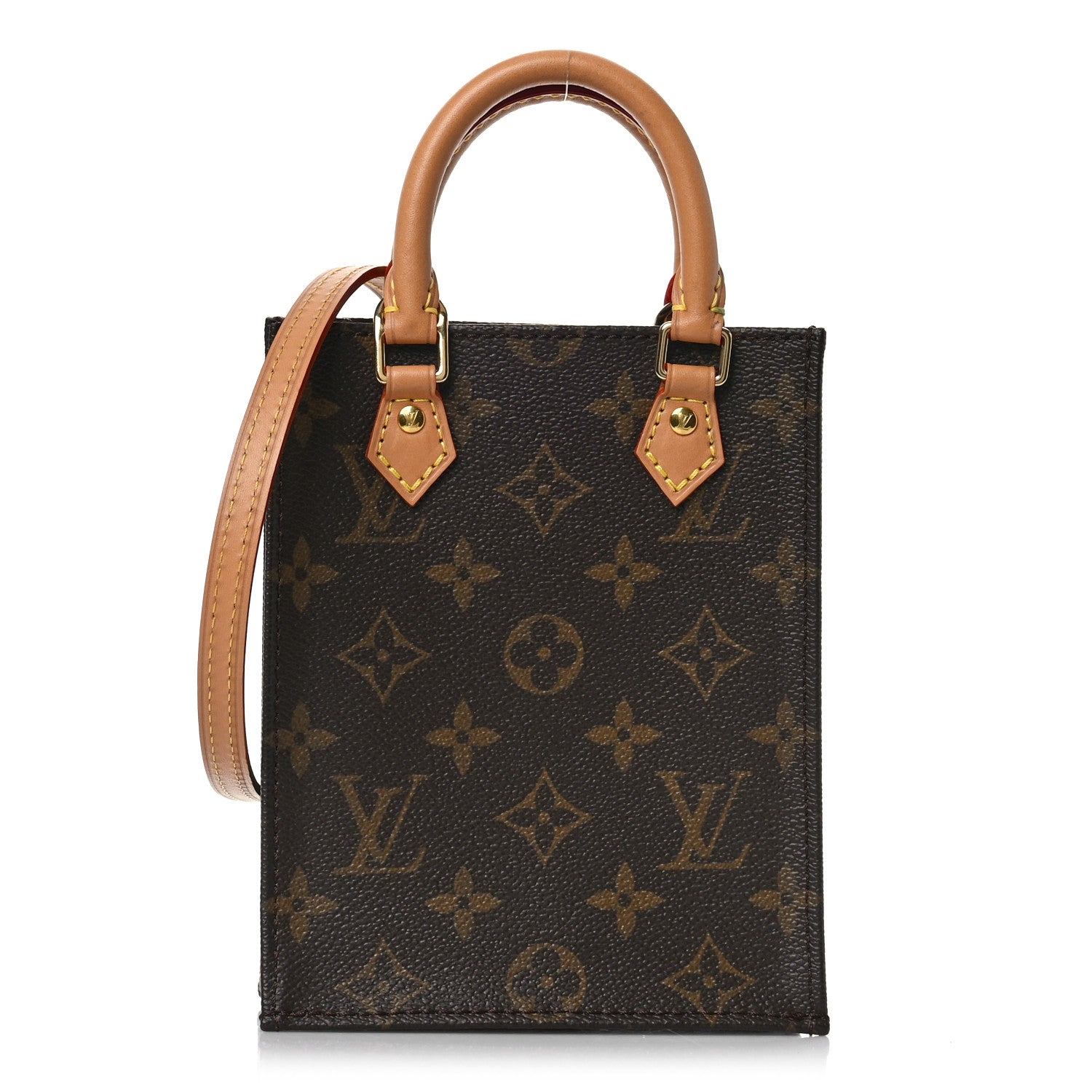 Louis Vuitton Monogram Petit Sac Plat 1 of 8