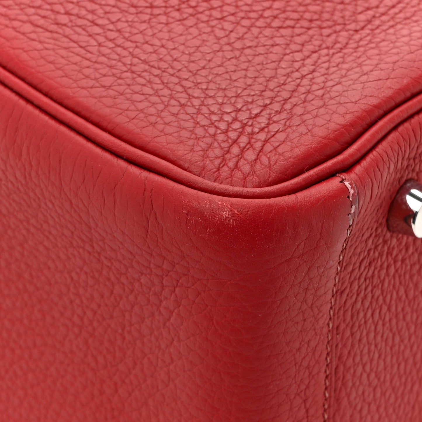 Taurillon Clemence Lindy 30 Rouge Garance