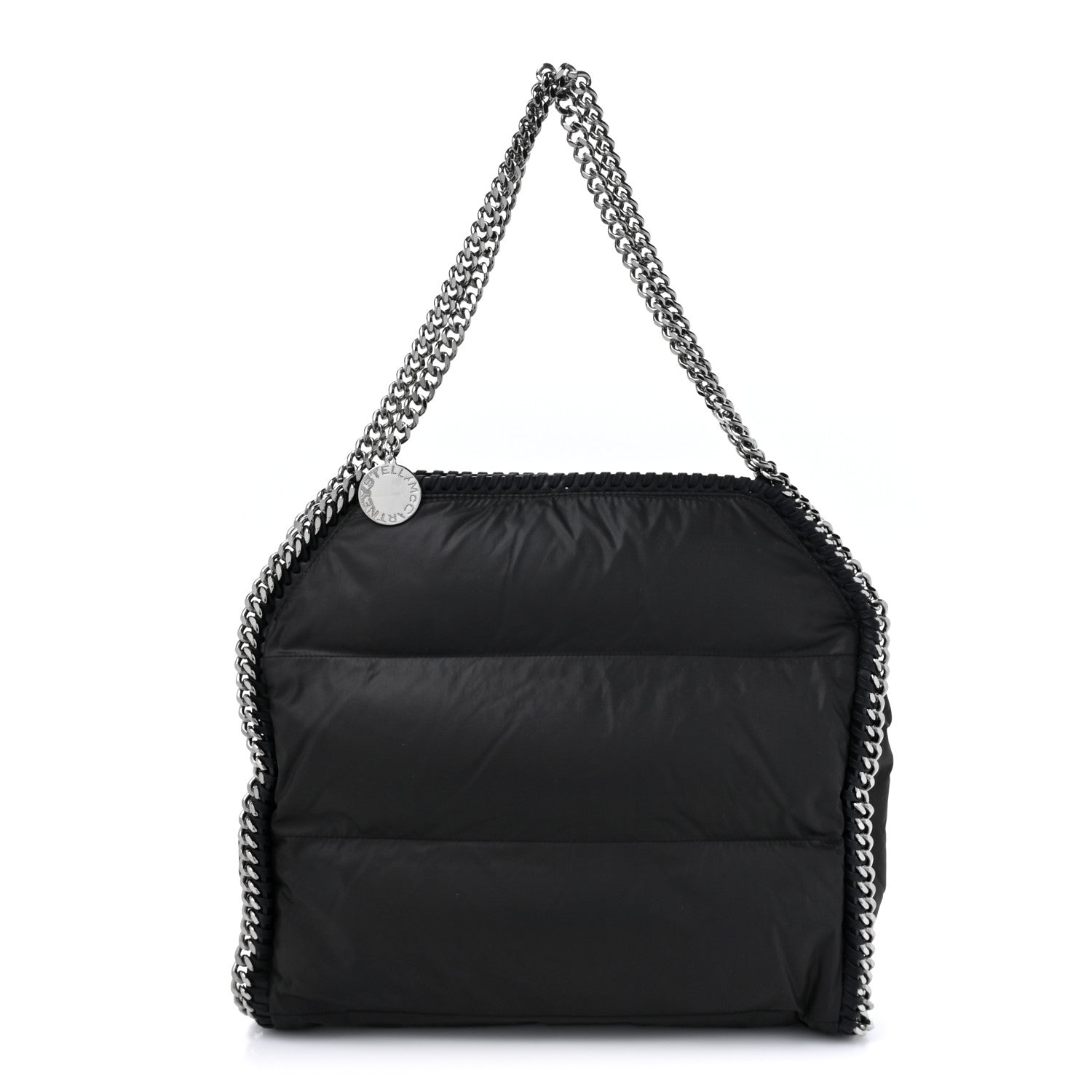 Stella McCartney Nylon Quilted Small Falabella Tote Black 1 of 9
