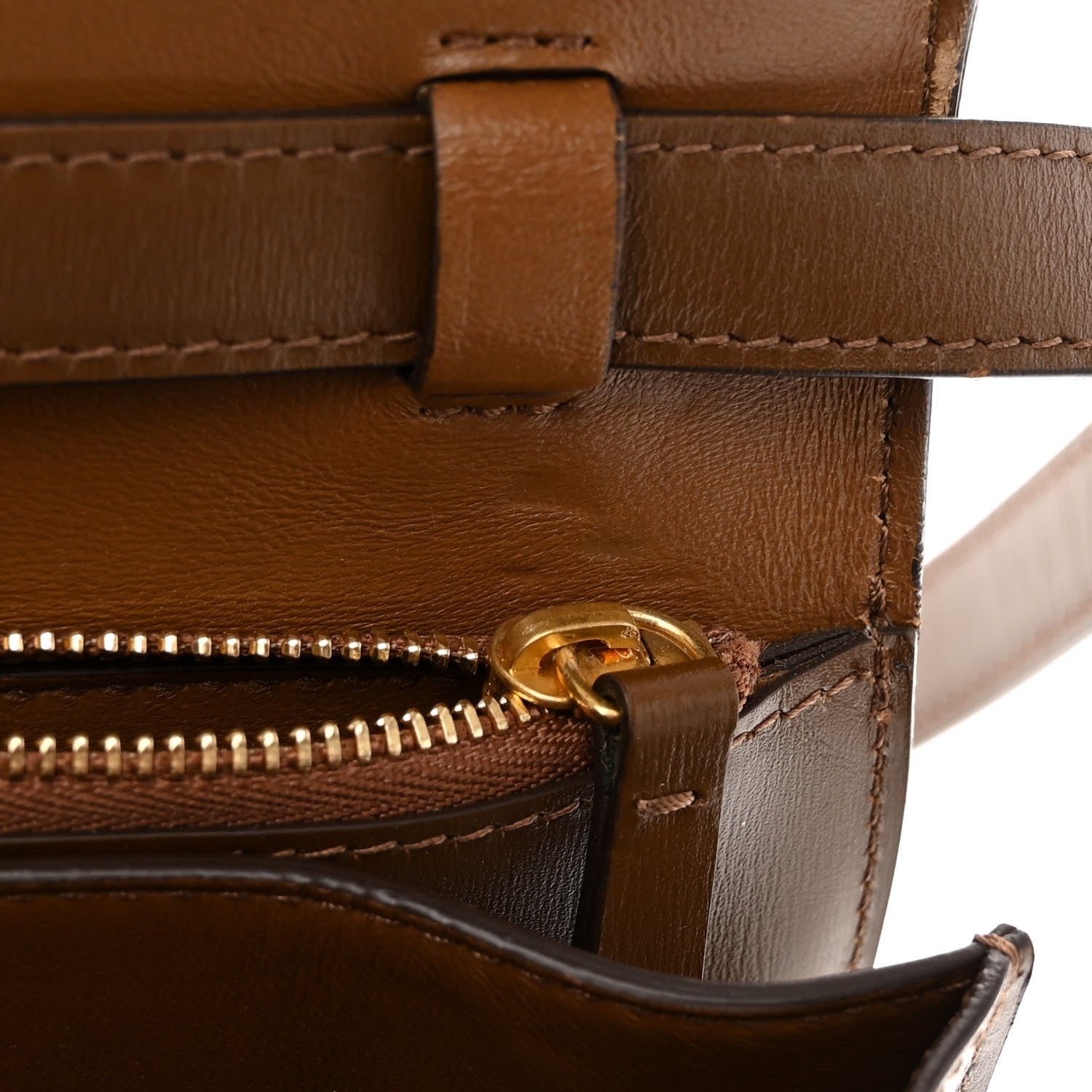 Celine Box Calfskin Medium Classic Box Flap Bag Camel 15 of 16