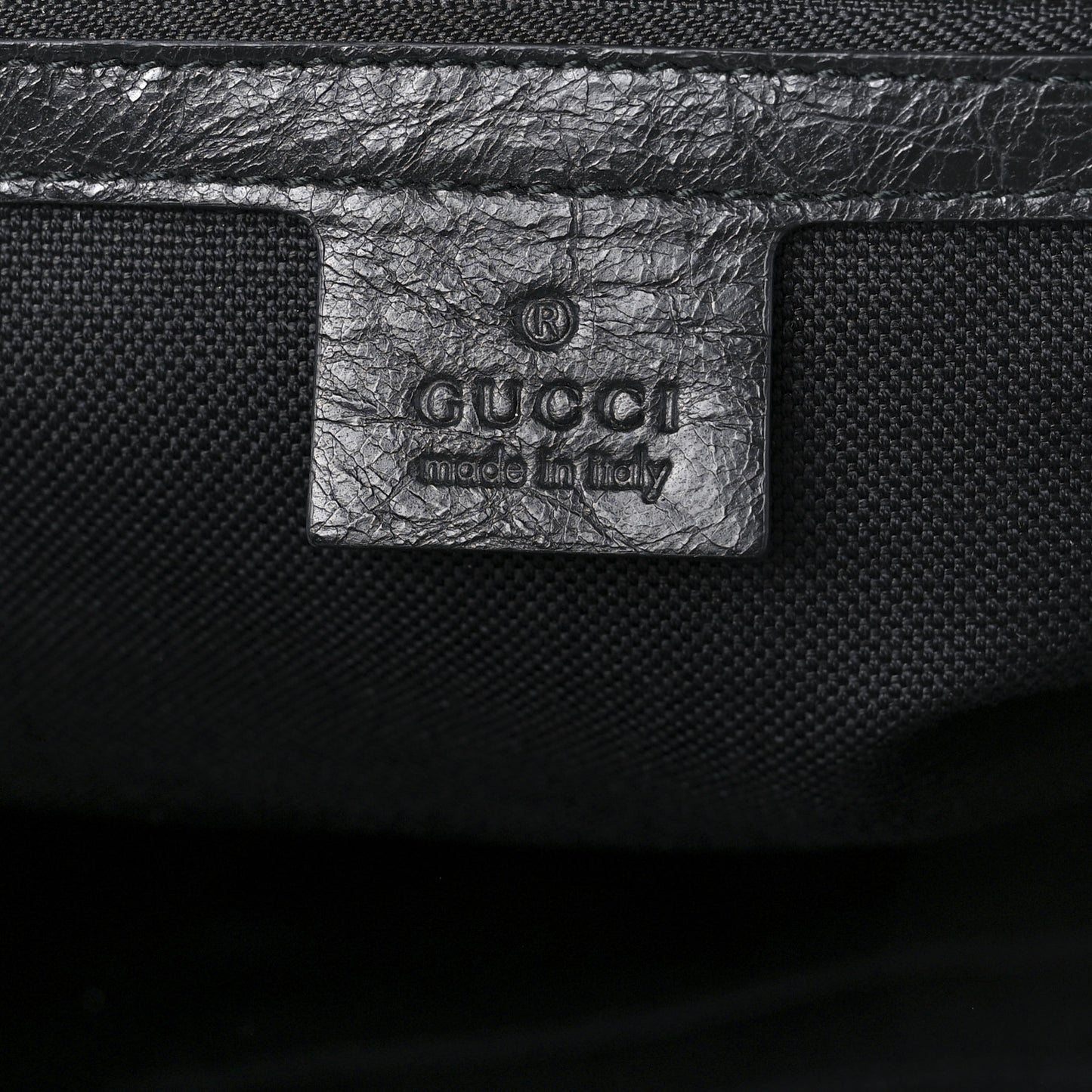 Fluffy Calfskin Morpheus Weekender Duffle Black