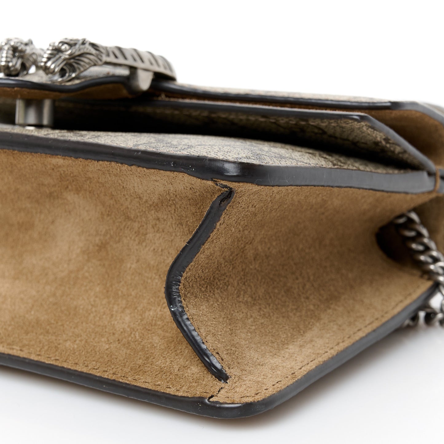 GG Supreme Monogram Mini Dionysus Top Handle Bag Taupe