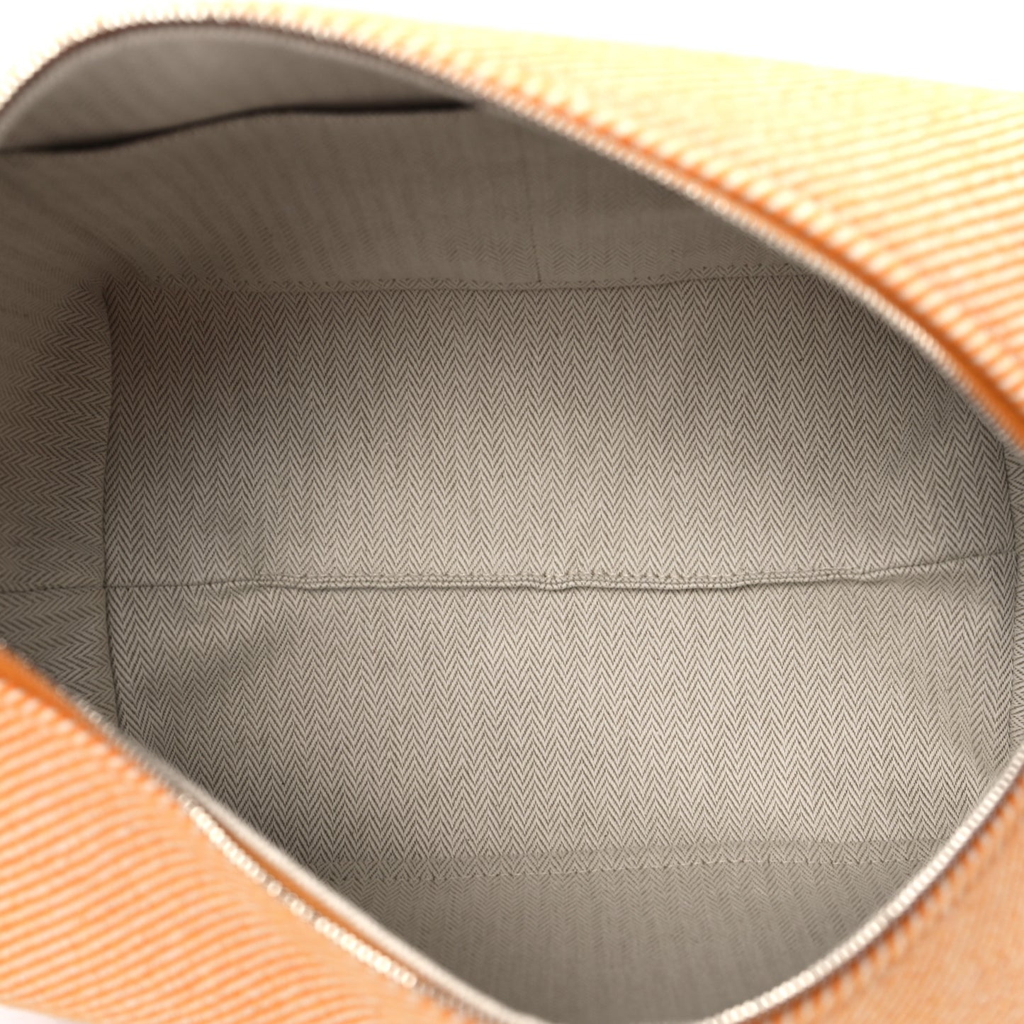 Merino Wool Large Au Carre Bride-A-Brac Pouch Fauve