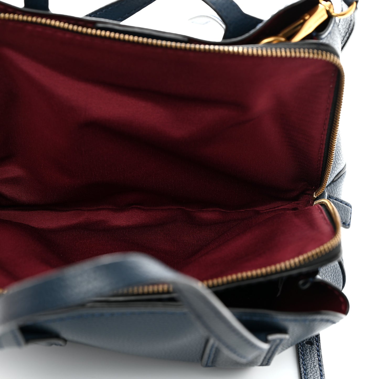 Pebbled Calfskin The Editor 29 Tote Blue Sea
