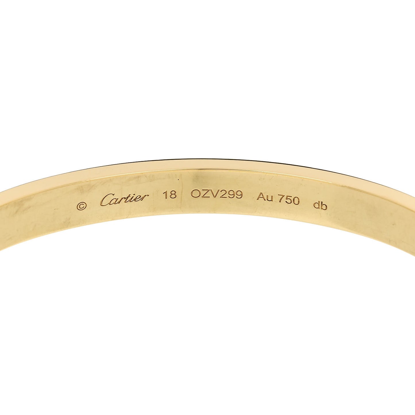 18K Yellow Gold LOVE Bracelet 18