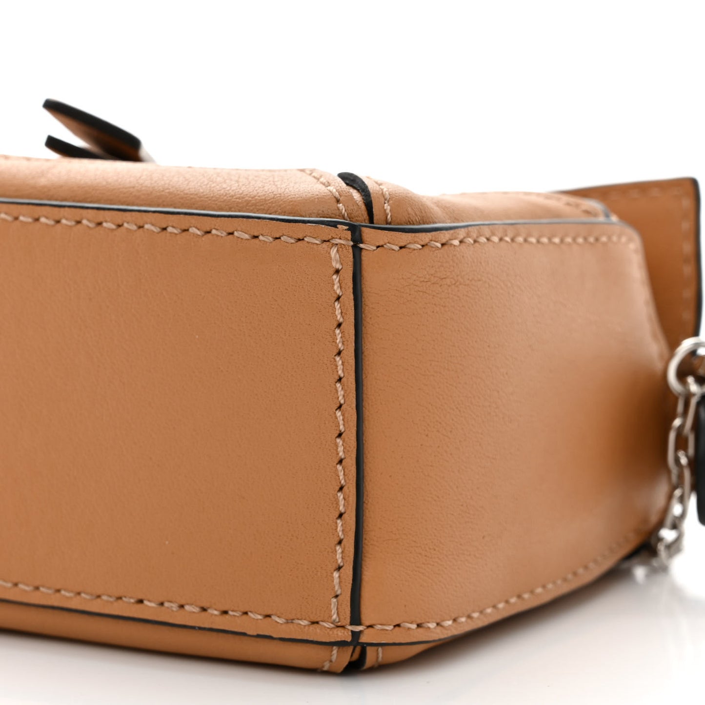 Calfskin Nano Puzzle Bag Tan