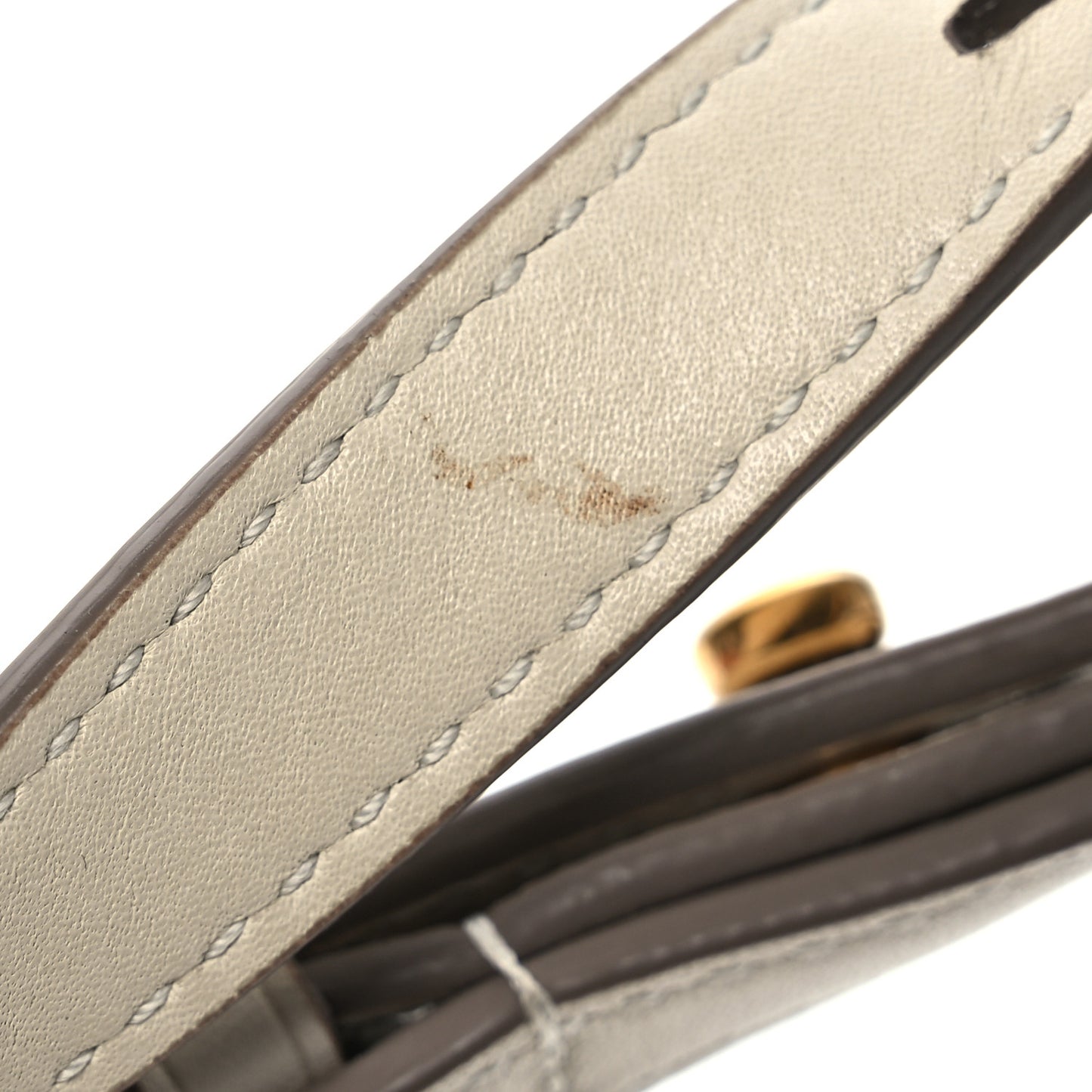 Smooth Calfskin Small Kaia Satchel Latte