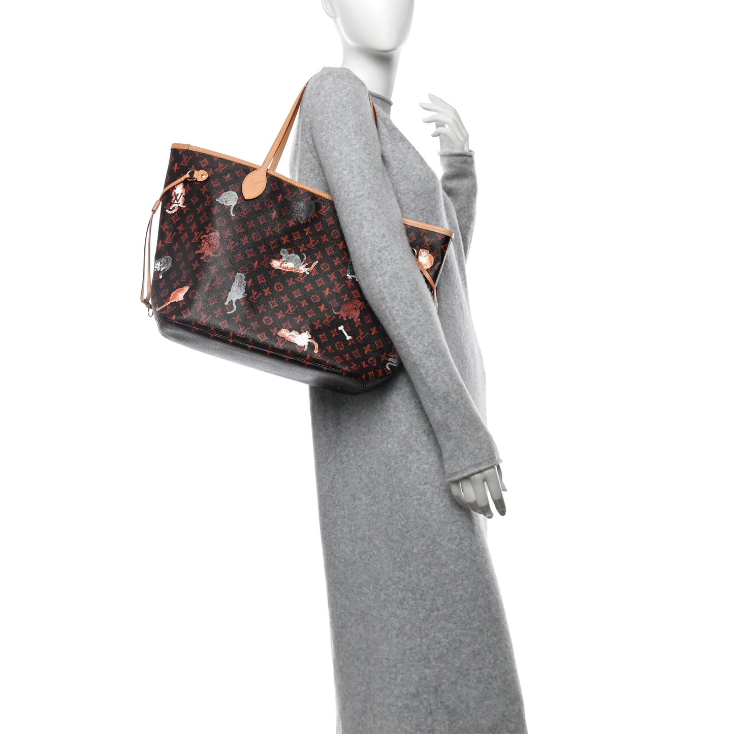 Catogram Neverfull MM Marron